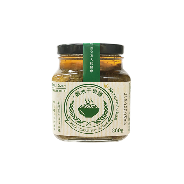 神農生活maji Treats Dr Diary醫生健康日記 鵝油干貝醬